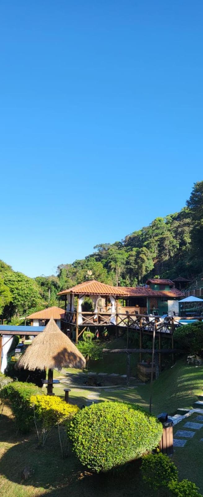 Pousada Do Coura Pouso Alto Esterno foto
